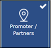 Promoter / Partner  (साथी / जोड़ीदार) बटन 