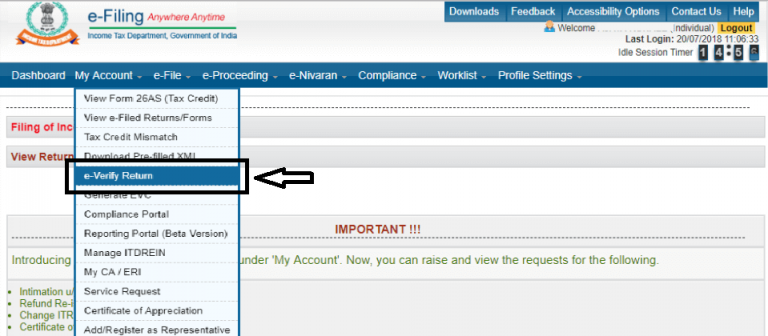 E Verify Itr Through Axis Net Banking Step By Step Guide