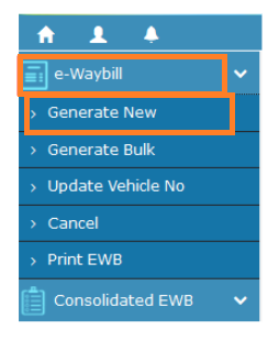 step 3, How to Generate e waybill